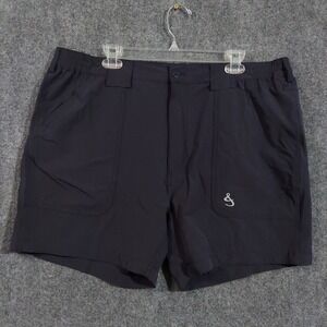 Hook & Tackle Performance Outfitters‎ Shorts Mens Size 42 Blue Nylon Spandex